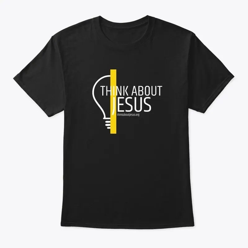 English - Dark Think about Jesus design